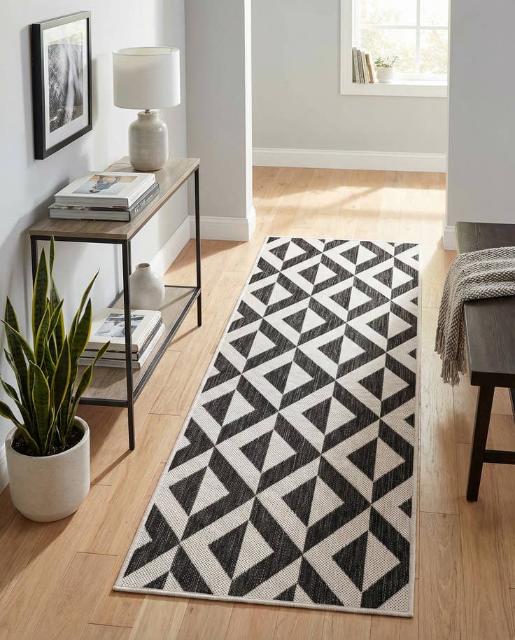 Detail image of 2' x 5' 3 Easy-Clean Jill Zarin Napa Indoor / Outdoor Runner Rug