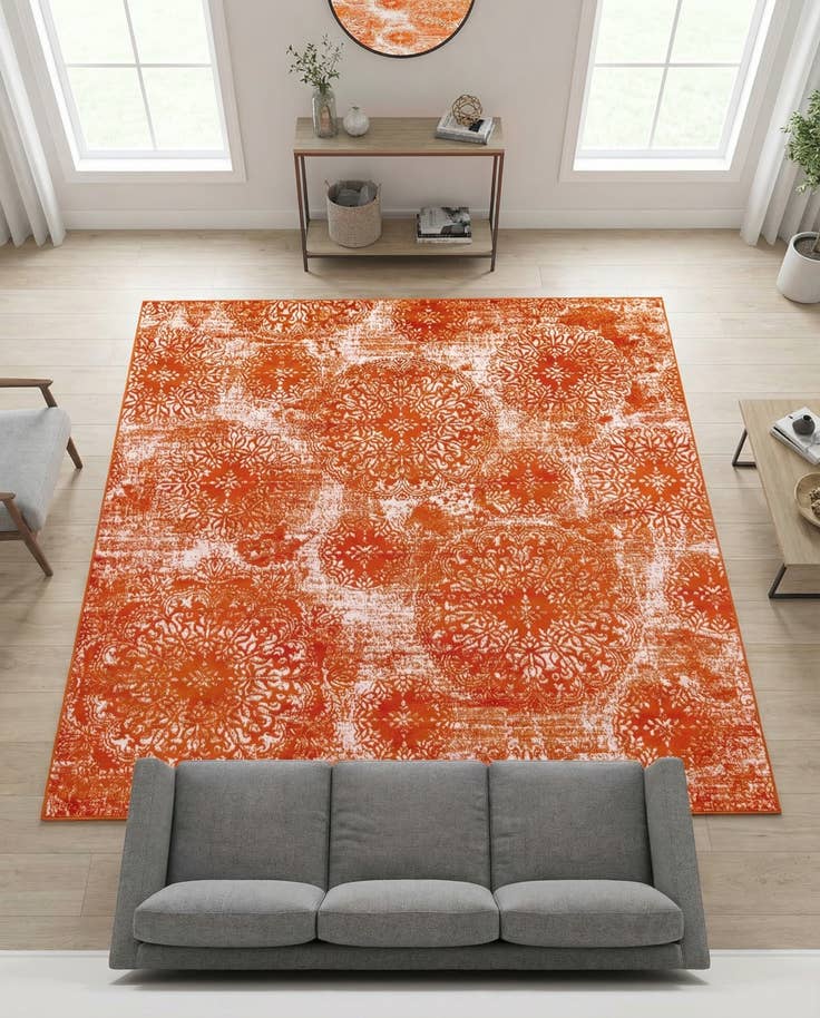 Detail image of 7' 10 x 7' 10 Monte Carlo Square Rug
