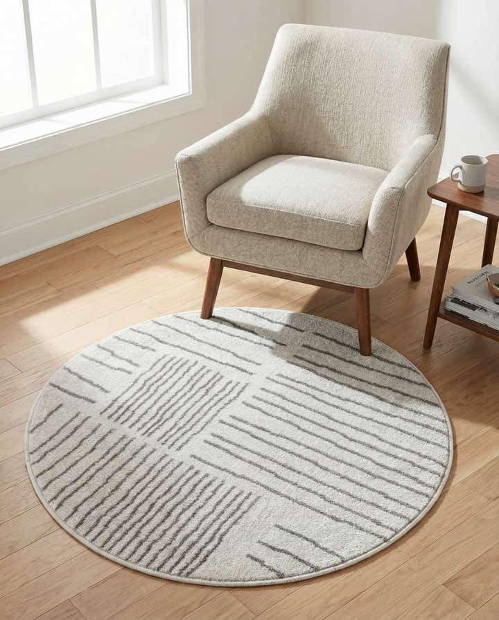 3' x 3' Hanahan Round Rug