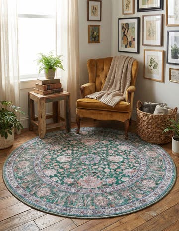 4' x 4' Yara Round Rug
