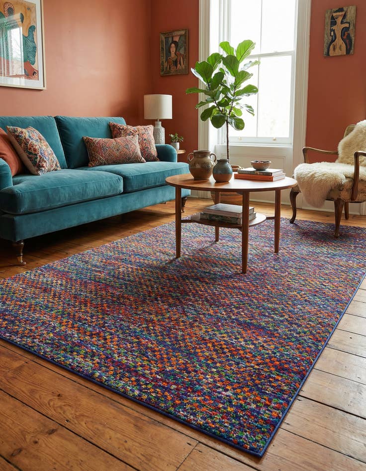 Detail image of  5' 3 x 8' Calypso Rug