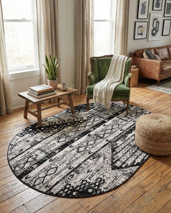 160cm x 245cm Oregon Oval Teppich