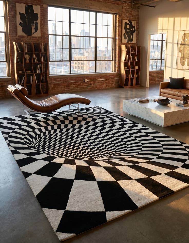 Detail image of 10' x 14' 1 Vortex Wool Rug