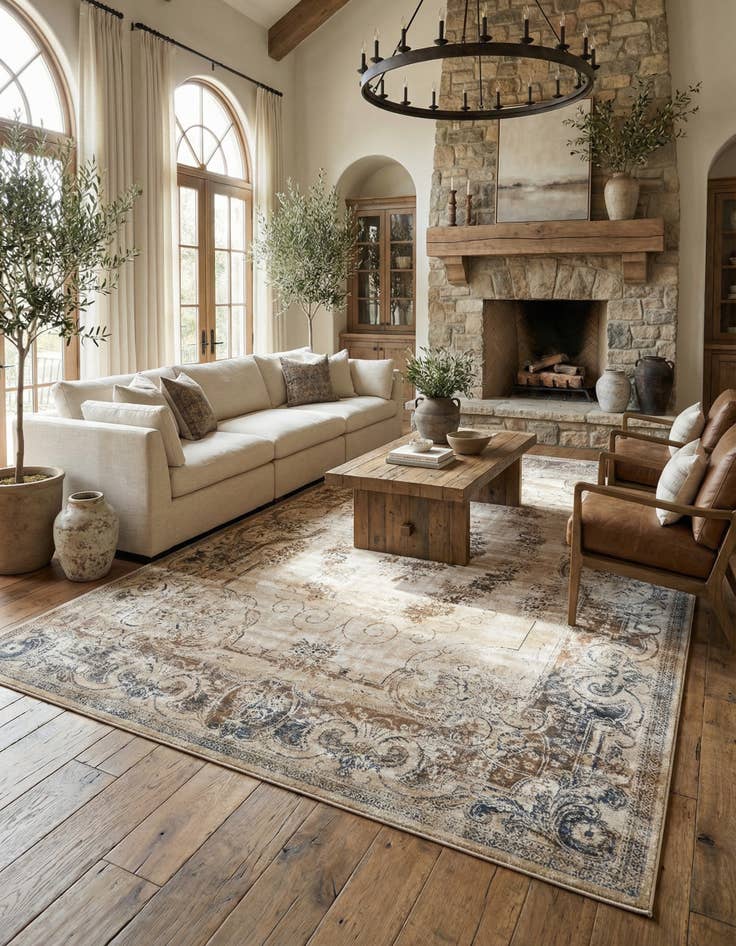 Detail image of 10' x 14' 5 Villa Rug