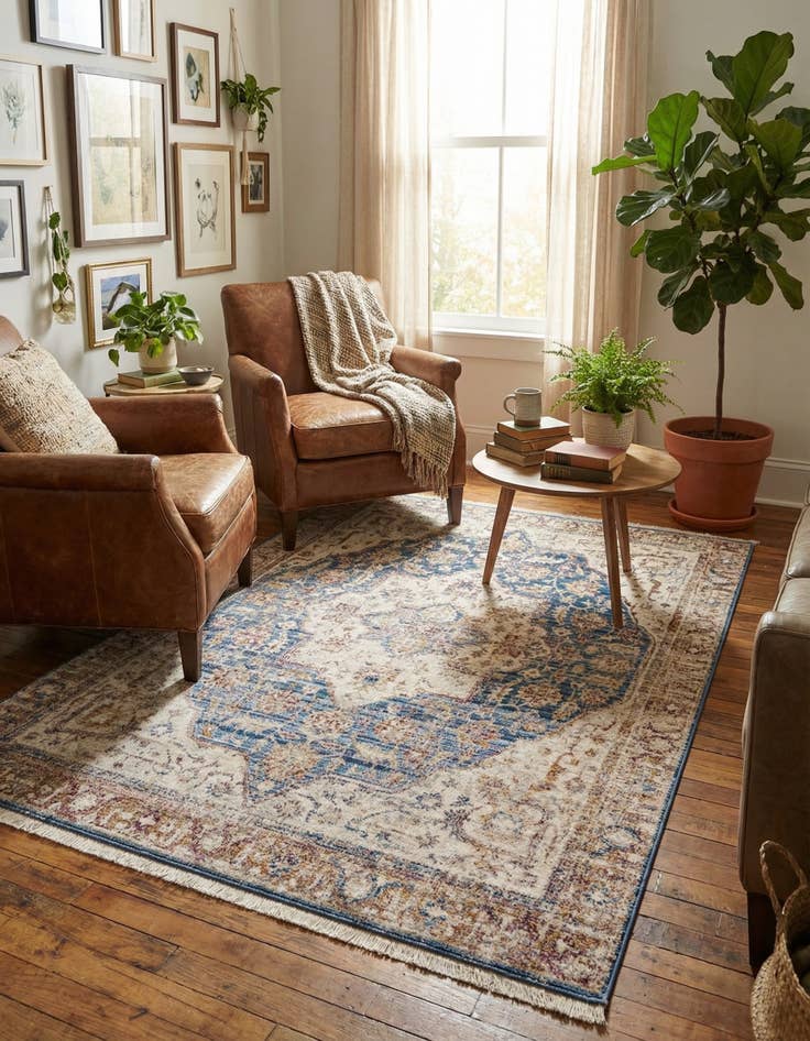 Detail image of 4' x 5' 10 Deepa Rug