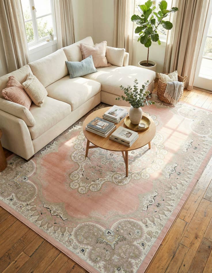 Detail image of 10' x 14' Kamala Washable Rug