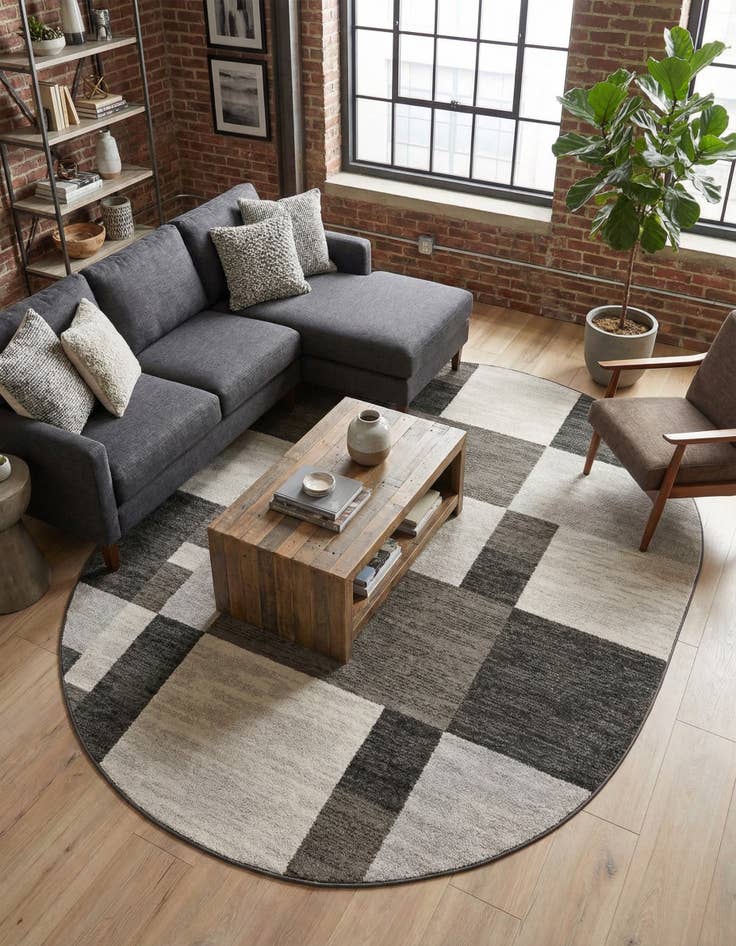 Detail image of 7' 10 x 10' Equinox Oval Rug