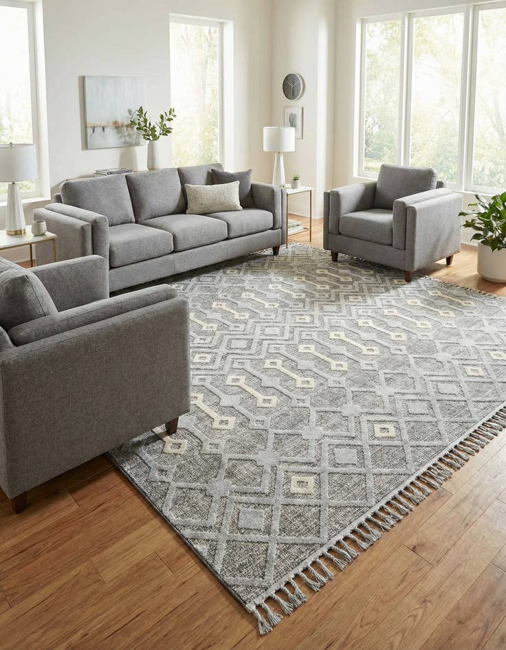 Detail image of 9' 10 x 9' 10 Arlo Square Rug