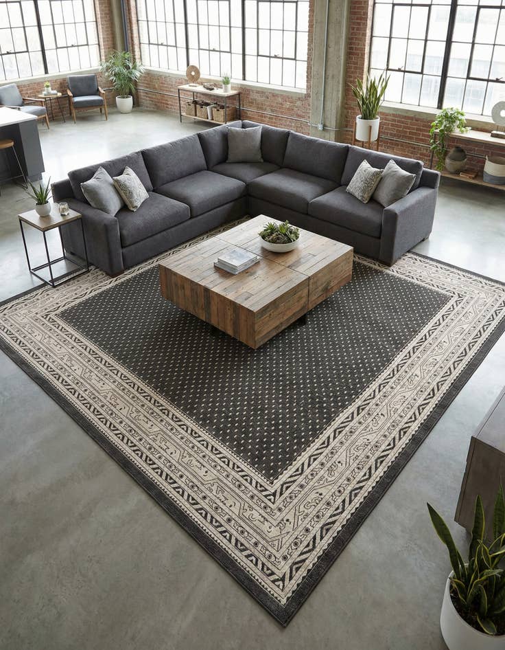 Detail image of 12' x 12' SoHo Square Rug