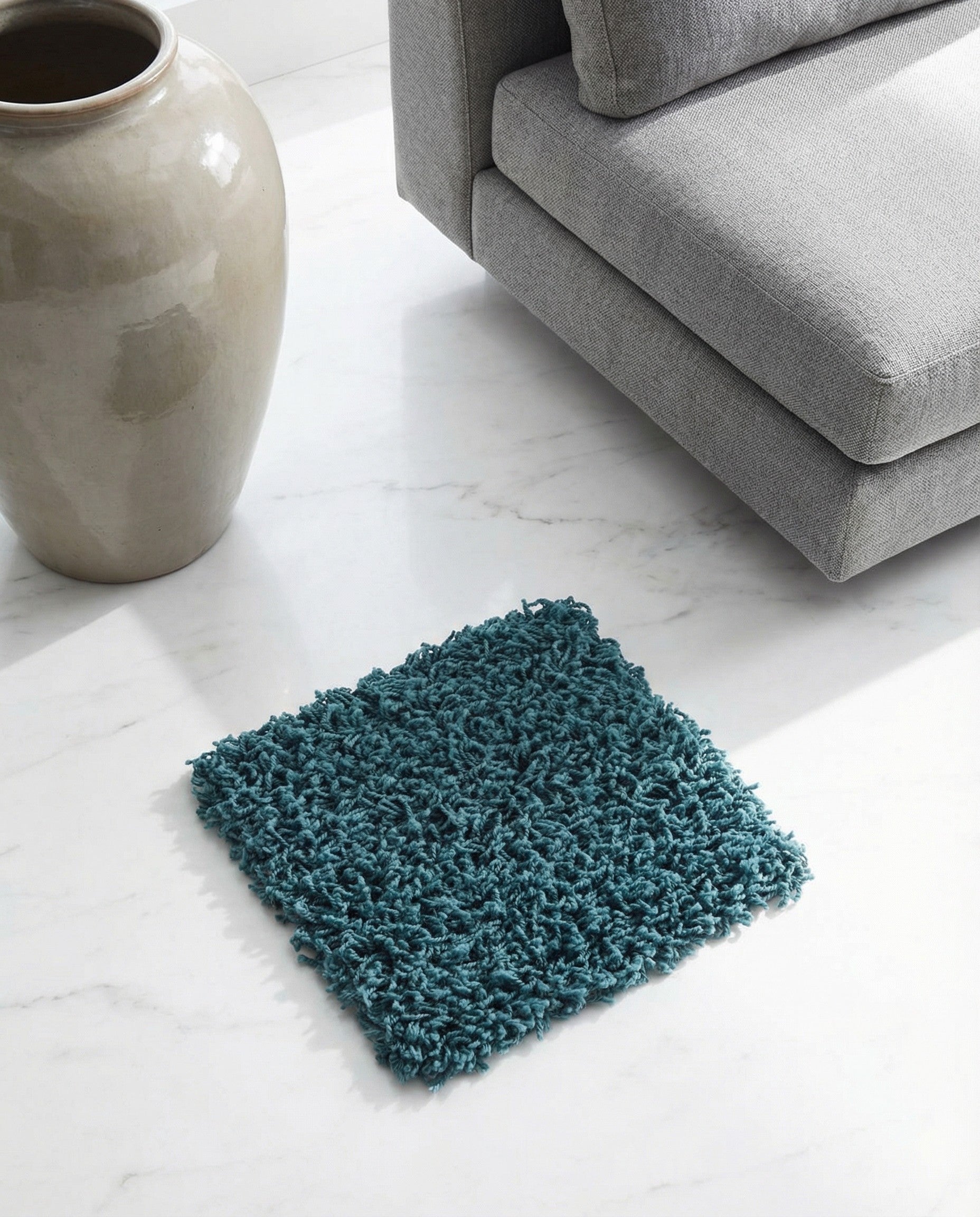1' x 1' Solid Shag Sample Rug