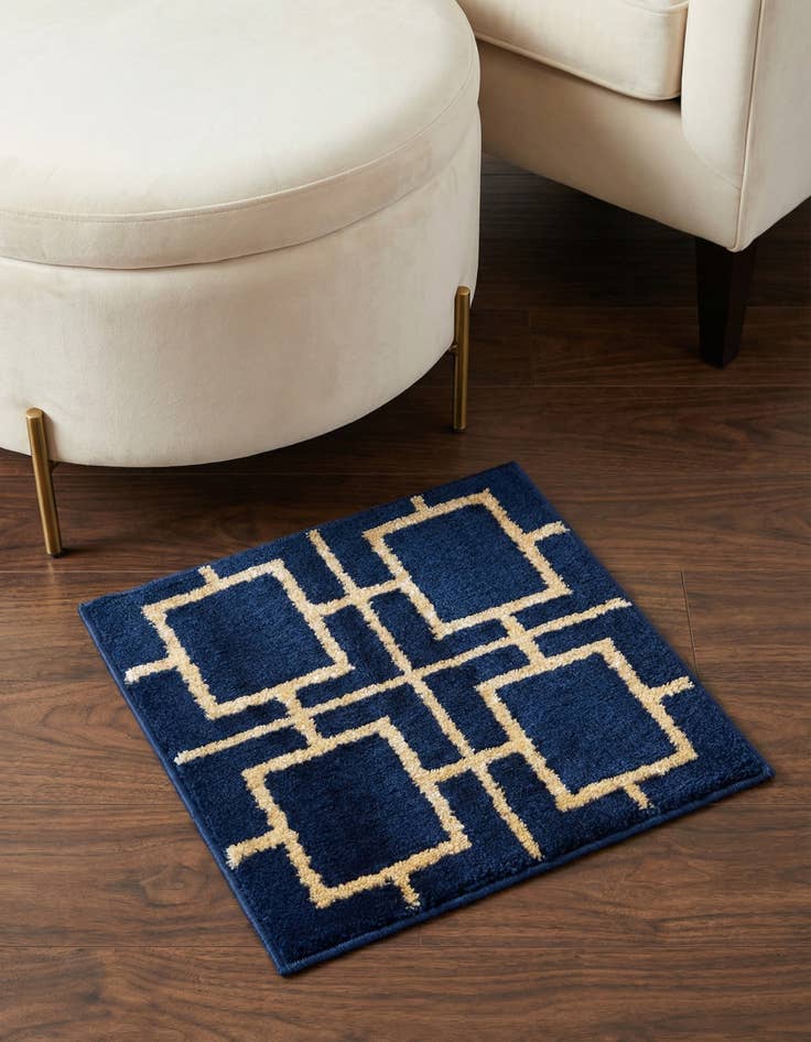 Detail image of 1' 4 x 1' 4 Marilyn Monroe&trade; Glam Deco Sample Rug