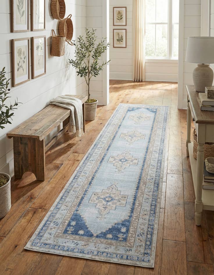 Detail image of 2' 7 x 12' Whitney Runner Rug