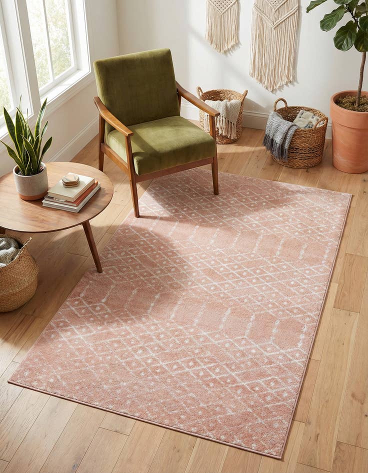 Detail image of 4' x 6' Paxon Trellis Rug