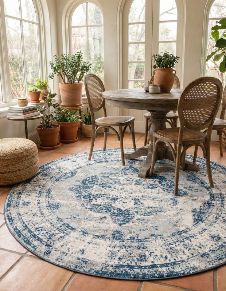 Detail image of 7' 10 x 7' 10 Monte Carlo Round Rug