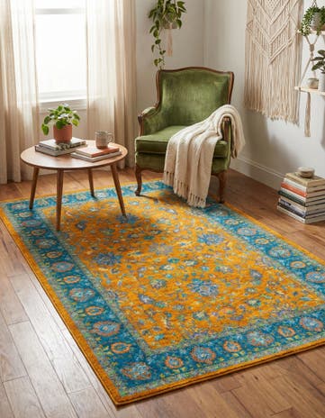 Sunshine Yellow Medina Rug
