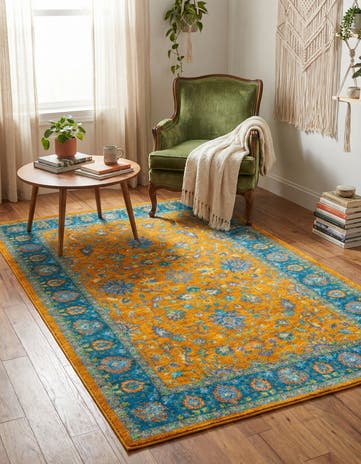 Sunshine Yellow Medina Rug