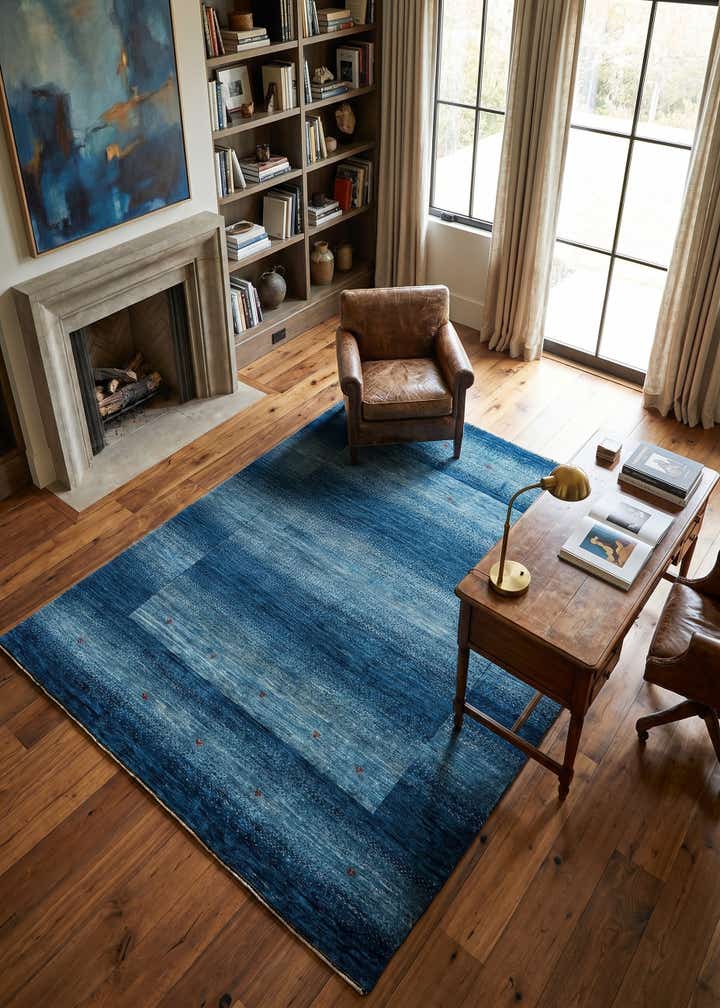 4' 10 x 6' 8 Hand Knotted Kashkuli Rug