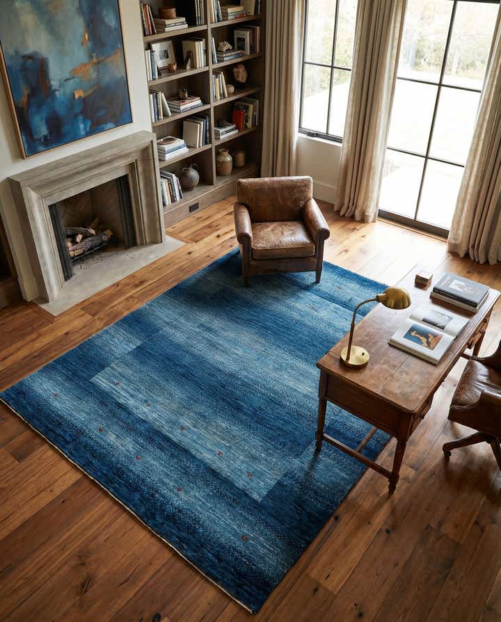 4' 10 x 6' 8 Hand Knotted Kashkuli Rug