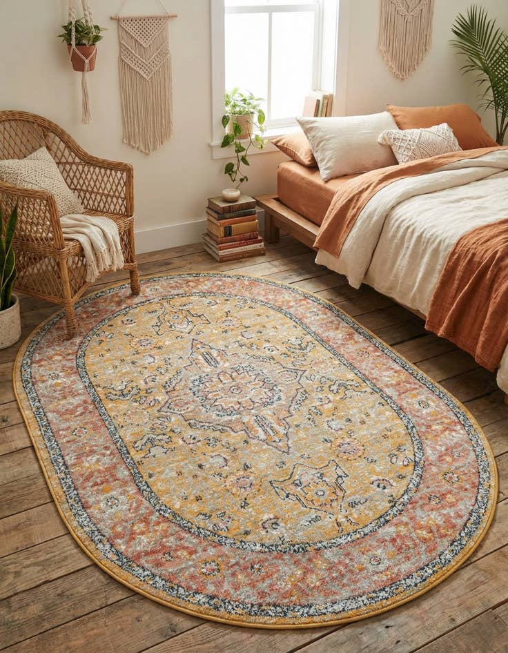 Detail image of 4' x 6' Lola Oval Rug