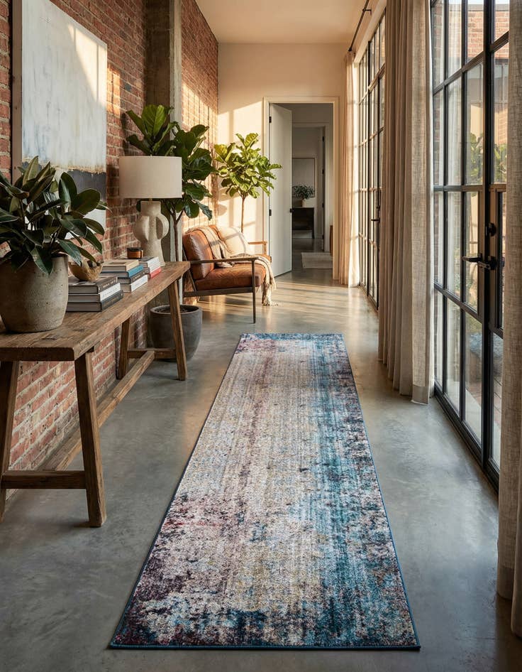 Detail image of Jill Zarin 2' 7 x 13' Downtown Greenwich Village Runner Rug