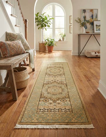 Cream Amina Runner Rug