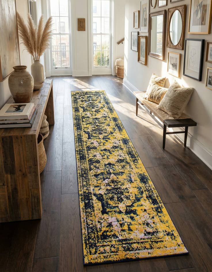 Detail image of 2' x 13' Monaco Runner Rug