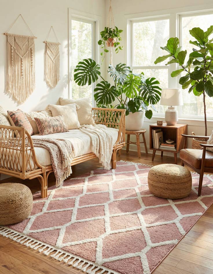 Detail image of 7' 10 x 10' Boho Rug