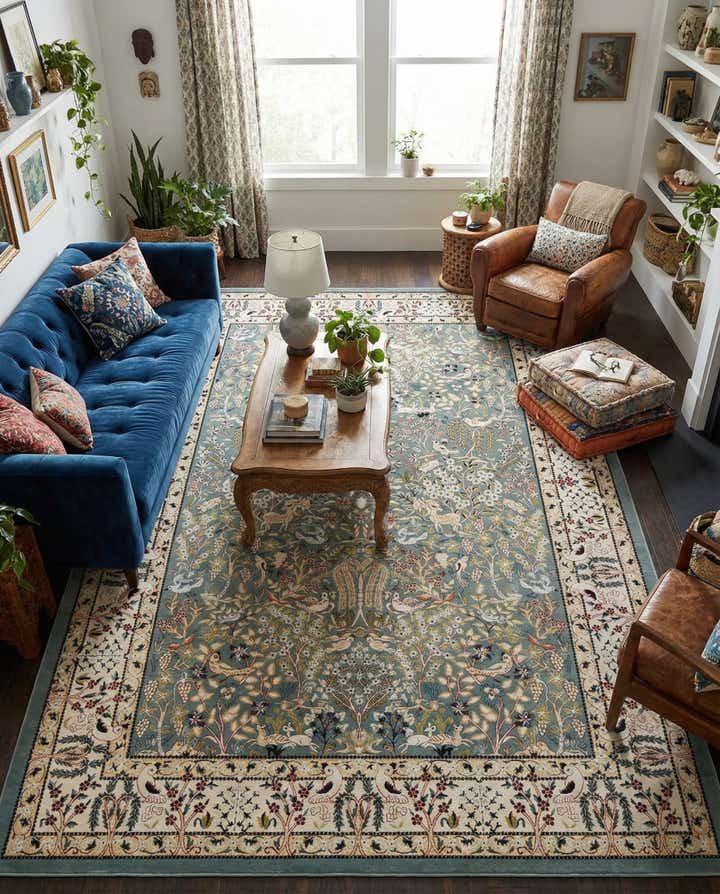 10' x 14' Nain Design Rug