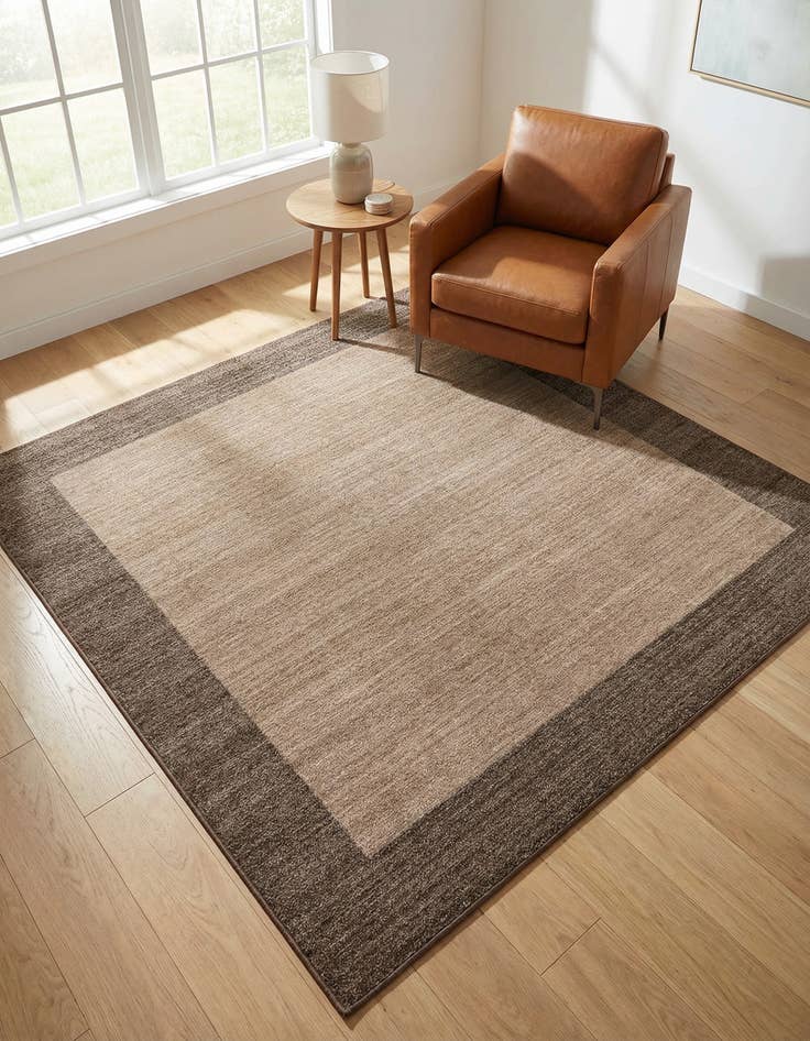 Detail image of 7' 10 x 7' 10 Angelica Square Rug