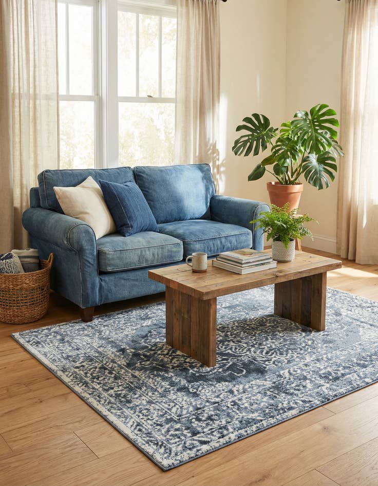 Detail image of 4' x 6' Oxford Rug