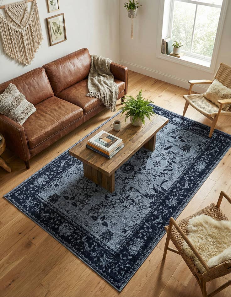 Detail image of 5' 3 x 8' Miranda Rug