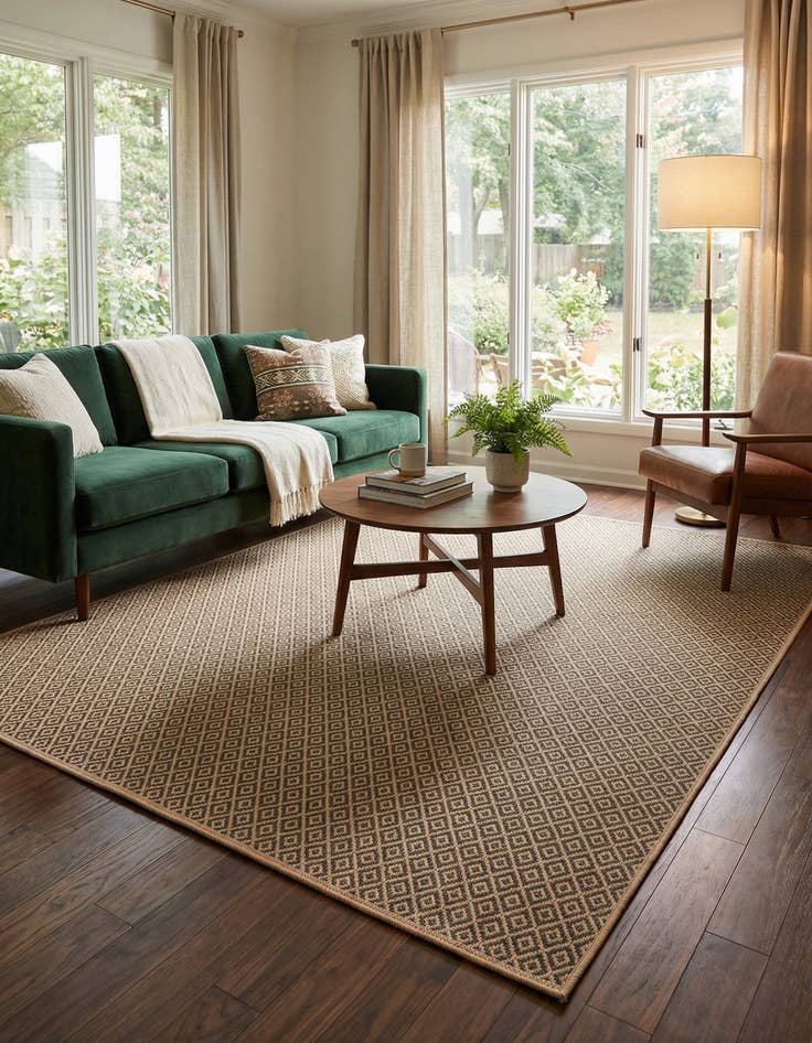 Detail image of 6' 3 x 9' Dunes Rug