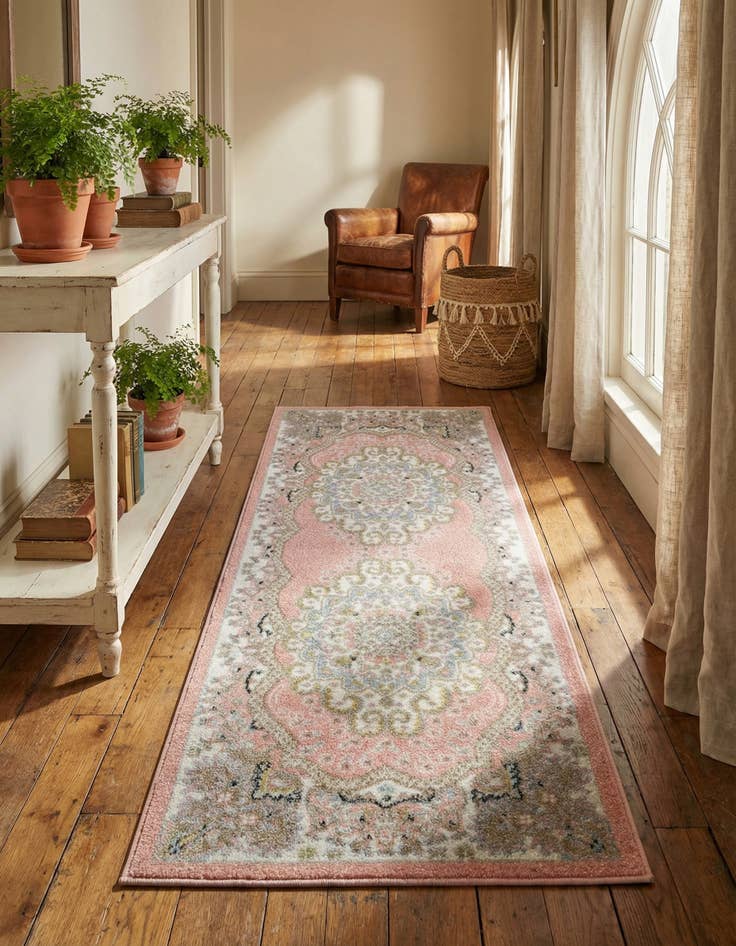 Detail image of 2' x 5' Kamala Washable Runner Rug