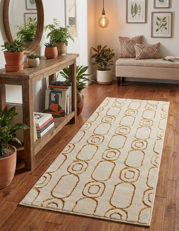 Detail image of 2' x 5' Vogue Geo Runner Rug