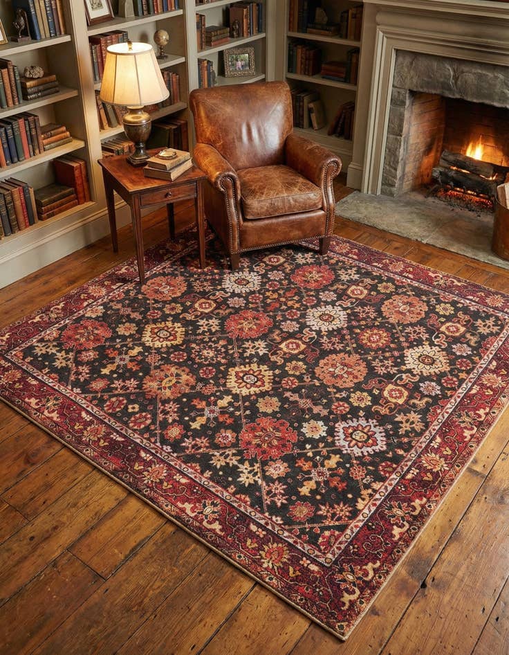 Detail image of 7' 10 x 7' 10 Timeless Square Rug