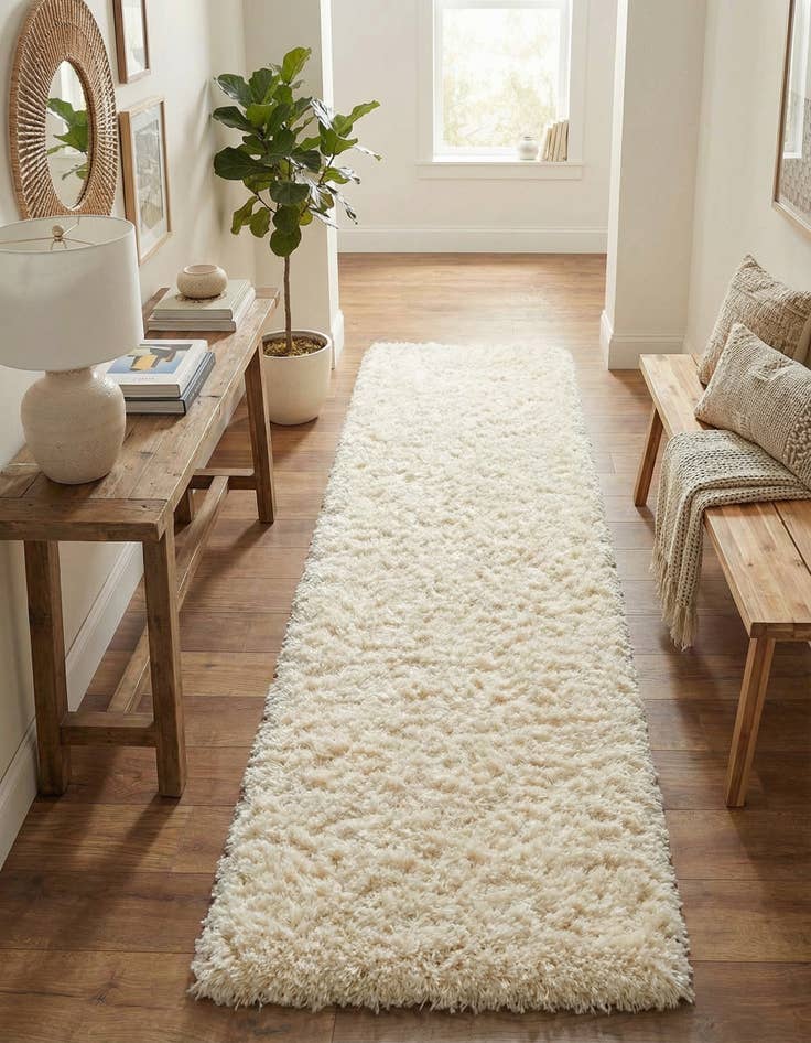 Detail image of 2' x 10' Marilyn Monroe&trade; Shag Runner Rug