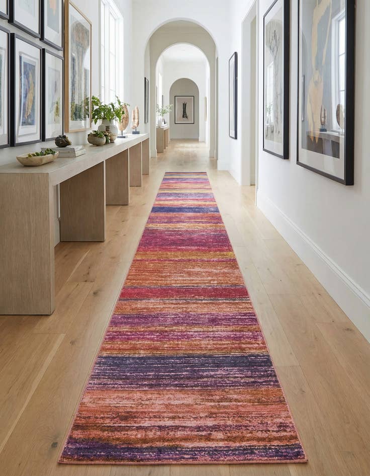 Detail image of 2' 6 x 16' Asha Runner Rug