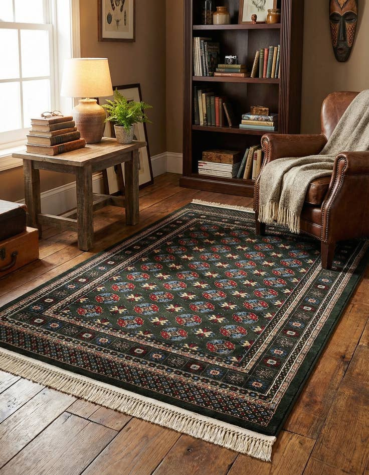 Detail image of 4' x 6' Bokhara Rug