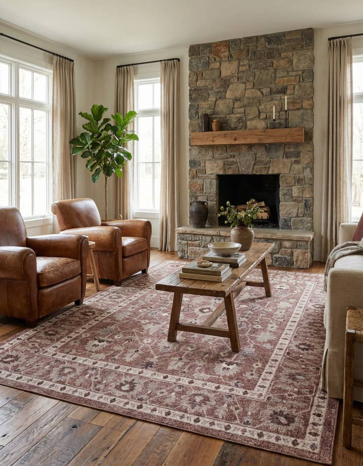 Detail image of 10' x 13' Eco Traditional Rug