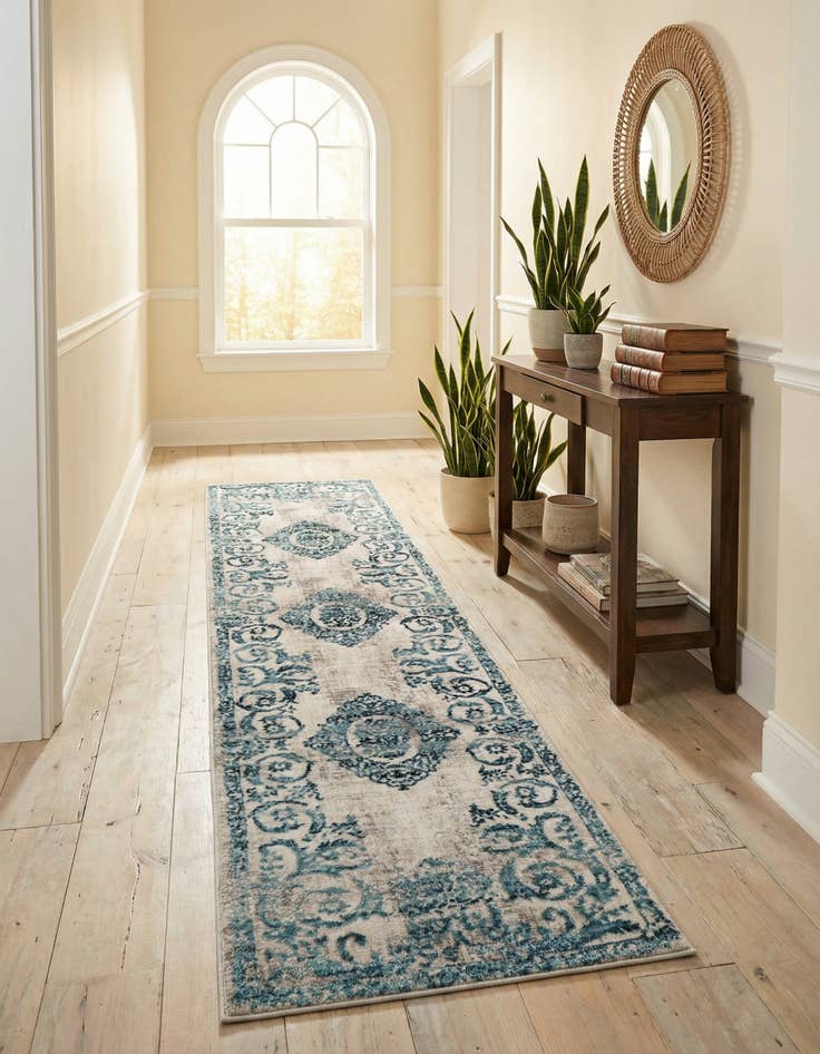 Detail image of 2' x 8' Finsbury Runner Rug