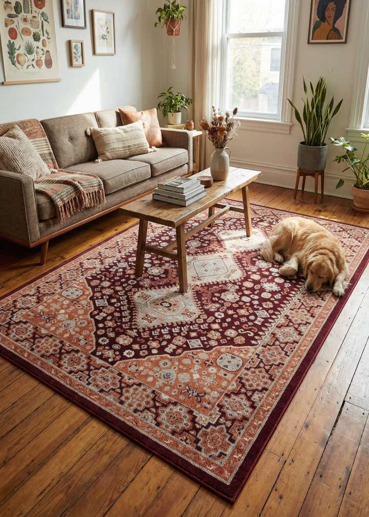 5' 3 x 8' Kamala Washable Rug