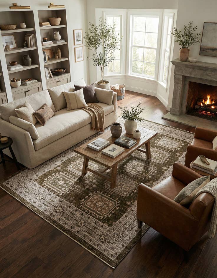 Detail image of 9' x 12' 6 Grand Tradition Rug