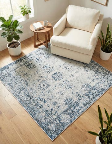 5' 3 x 5' 3 Monte Carlo Square Rug