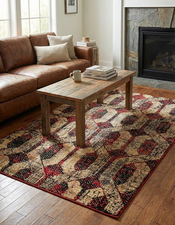 Detail image of 4' x 6' Saturn Rug