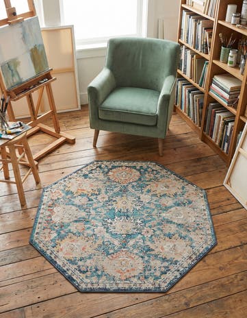 4' x 4' Lola Octagon Rug