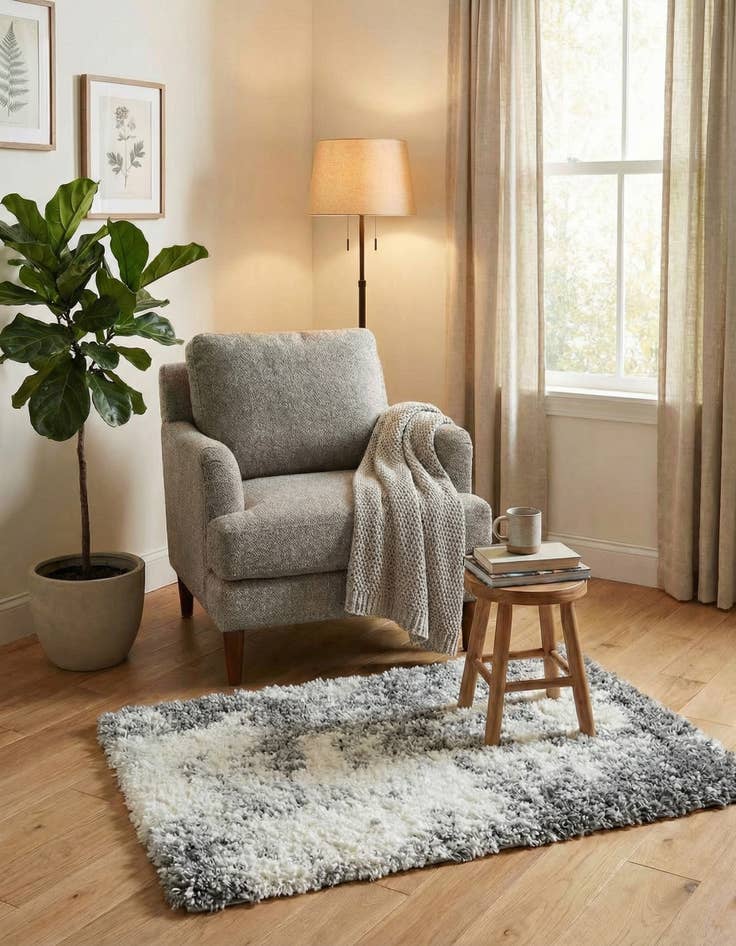 Detail image of 2' x 3' Soft Touch Shag Rug