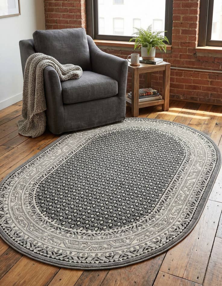 Detail image of 4' 1 x 6' 1 Tribeca Oval Rug