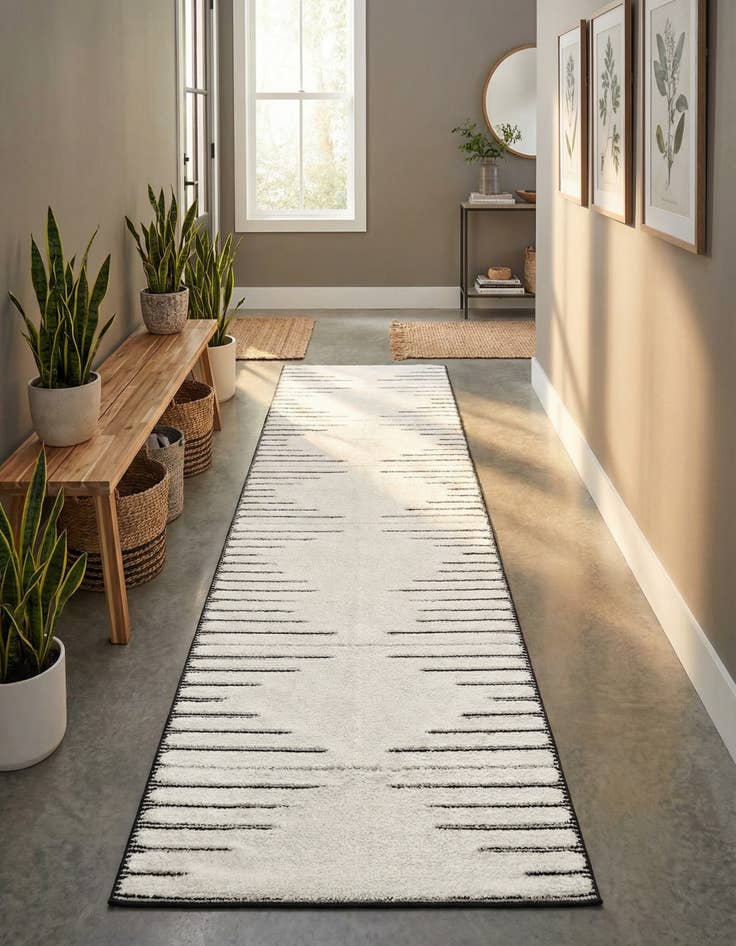 Detail image of 2' 7 x 12' Prismatic Runner Rug