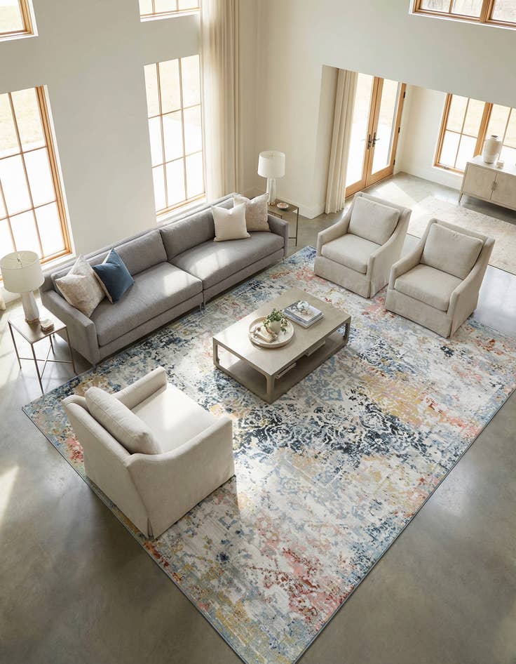 Detail image of 10' x 14' Kamala Washable Rug