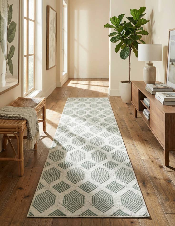 Detail image of 2' 7 x 12' Sabrina Soto Casa Havana Runner Rug